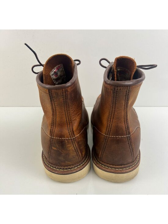 Red Wing 1907 Classic Moc Toe Boots Mens 10.5 E2  Copper Rough & Tough Leather main image 4